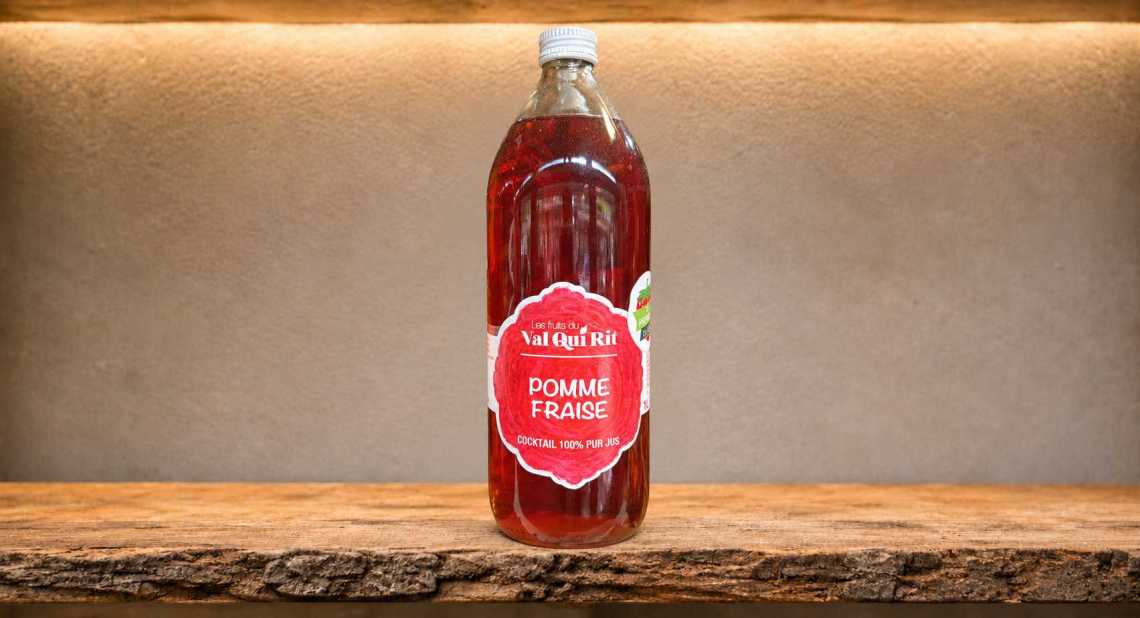 Jus Pomme fraise