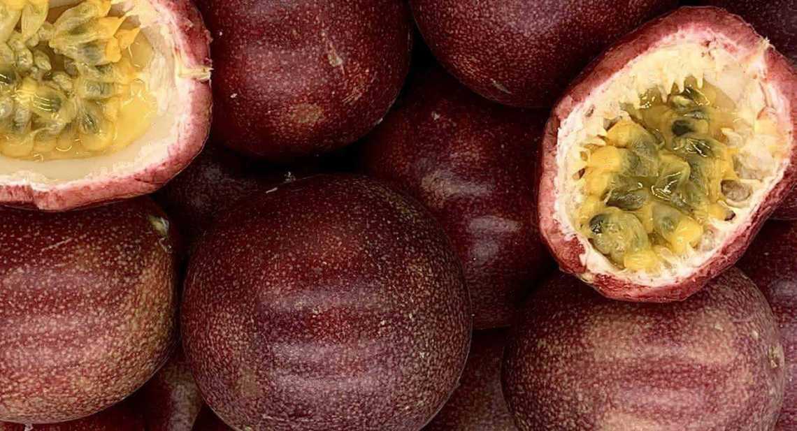 Fruits de la passion par bateau