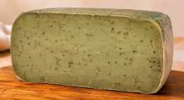 Tomme fermière Pesto Basilic