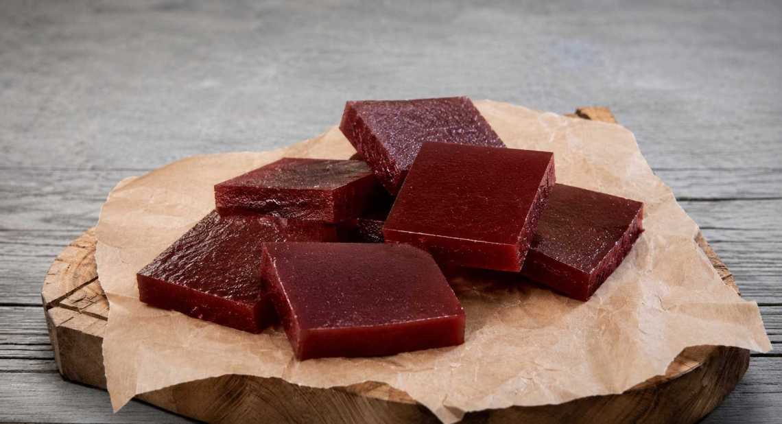 Pâte de fruits artisanale Fraise au vinaigre balsamique