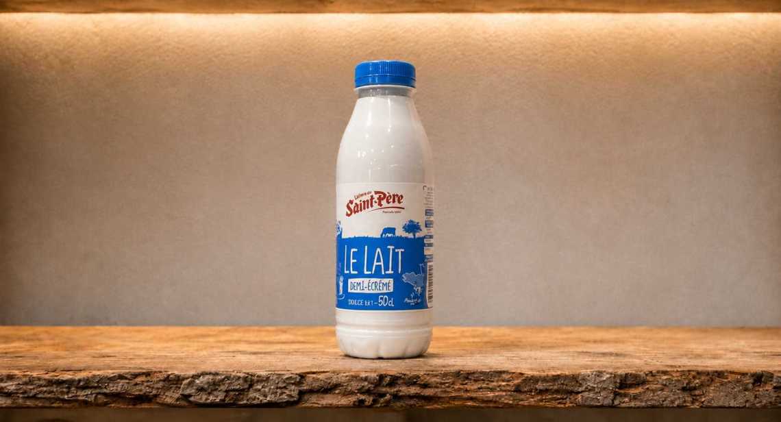 Lait demi-écrémé