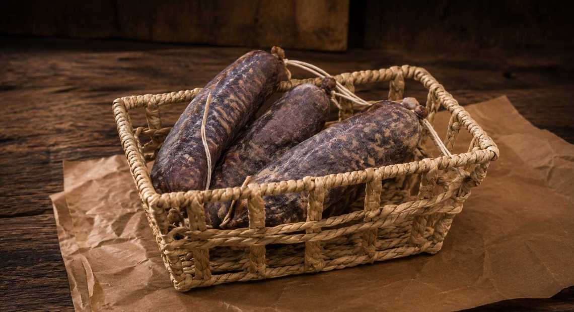 Saucisson Salaison Des Alpes Myrtilles