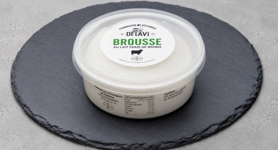 Brousse au lait frais