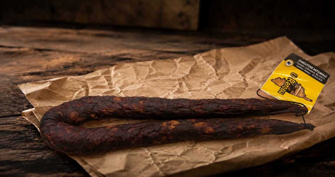 Saucisson Figatellu fumé
