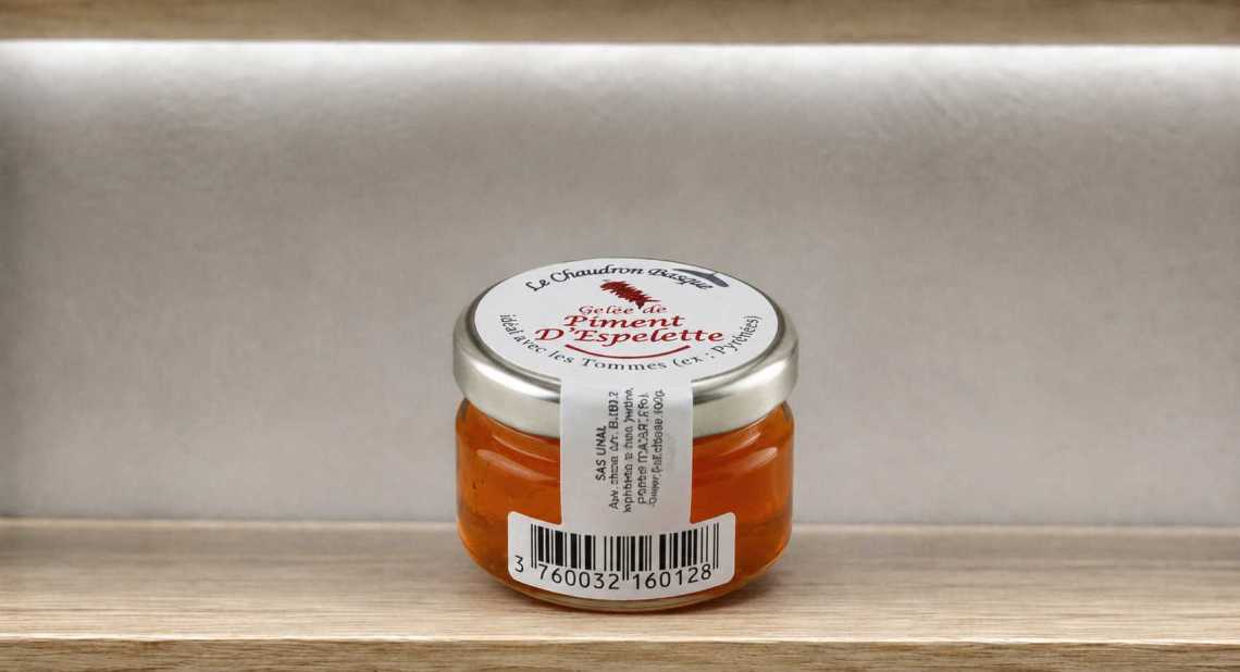 Mini gelée de piment d’espelette